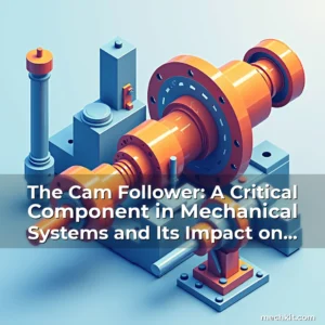 Artistic representation for The Cam Follower: A Critical Component in Mechanical Systems and Its Impact on Industrial Efficiency