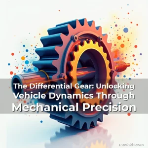 Artistic representation for The Differential Gear: Unlocking Vehicle Dynamics Through Mechanical Precision