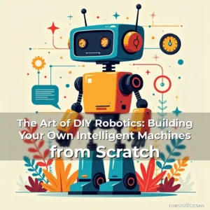 Artistic representation for The Art of DIY Robotics: Building Your Own Intelligent Machines from Scratch