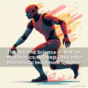 Artistic representation for The Art and Science of Motion Mechanics: A Deep Dive into Mechanical Movement Systems